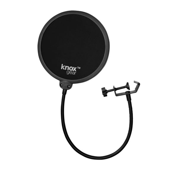 Knox Gear 14.45 x 7.24 x 0.91 inches Microphone Pop Filter with Advanced Sound Quality
