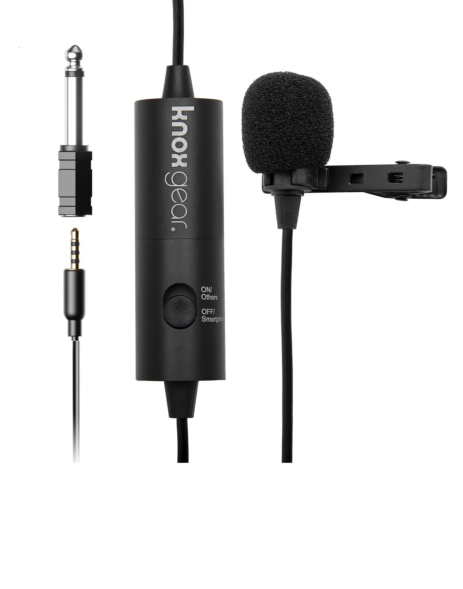 Movo LV-M5 Discreet Pin Lavalier Omnidirectional Microphone with 3.5mm TRS Connector - for Dslr Cameras, Camcorders, Recorders