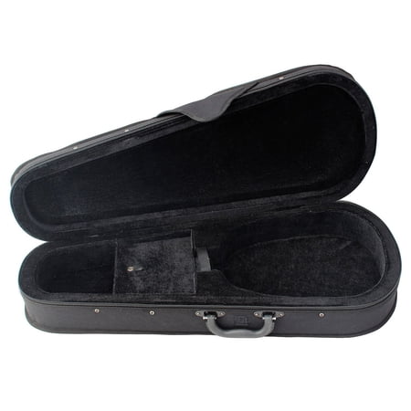 Knox Gear Concert Ukulele Padded Protective Carrying Case with Strap (Black)