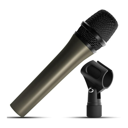 Knox Gear HDM-100 Uni-Directional Dynamic Cardioid Microphone (Clip Included)