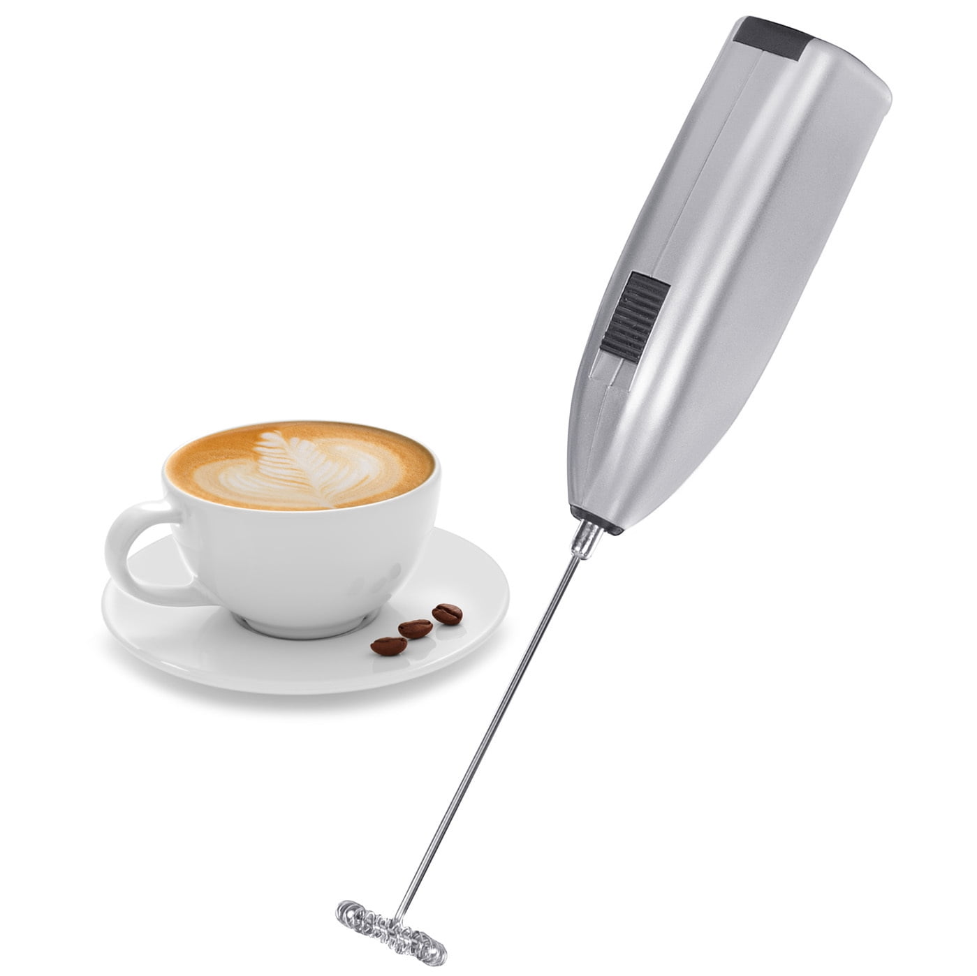 Handheld, Coffee Frother Battery Operated - Electric Whisk Coffee Stirrers,  Milk Foamer, Mini Mixer Useful Gifts To Create Froth For Coffee 2 Pack