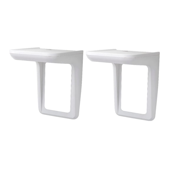 Knox Gear Multi-Purpose Outlet Wall Shelf with Cable Management (2-Pack)