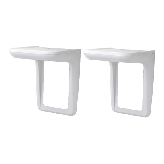 Knox Gear Multi-Purpose Outlet Wall Shelf with Cable Management (2-Pack)