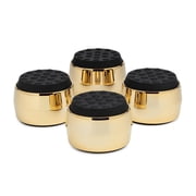 Knox Gear Subwoofer Isolation Feet 4-pack, Black/Gold