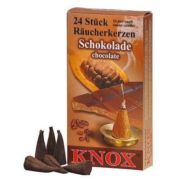 Knox German Scented Incense Cones - Chocolate