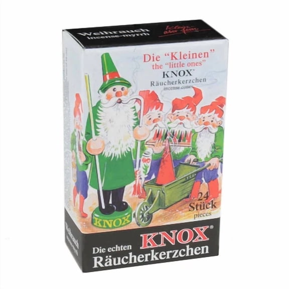 Knox Mini German Myrrh Incense 24 Per Box - Very Small - 24/Box