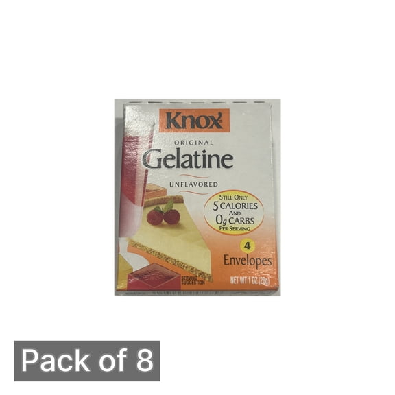 Knox Original Unflavored Gelatin (Pack of 8)