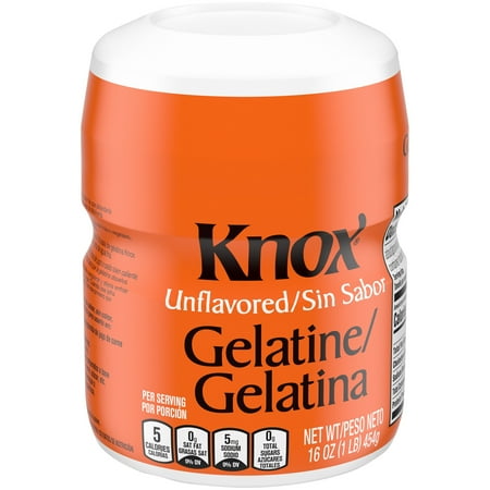 Knox Unflavored Gelatin, 16 oz Can ( Pack - 6)