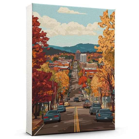 Knoxville Travel Canvas, Tennessee Canvas Print,Knoxville Canvas Wall Art,Tennessee Travel Wall Art, Travel Print, Travel Gift -103AZ707