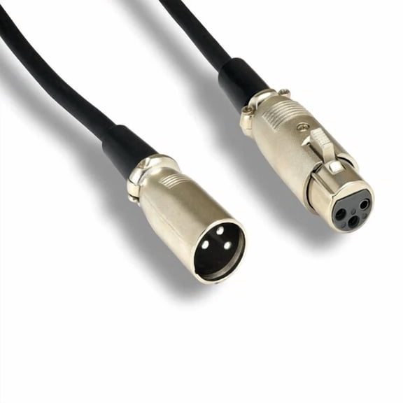 Kntk 6 Ft Xlr Audio Cable Shielded For Microphone Pa Recording Ktv Karaoke Mic