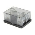 thumbnail image 1 of KnuKonceptz Bassik 2 Way 4 - 8 Gauge Fused Distribution Block with Fuses, 1 of 4