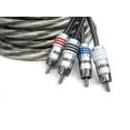 thumbnail image 1 of KnuKonceptz Karma SS Twisted Coaxial OFC 4 Channel 13 Foot RCA Cable, 1 of 2