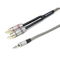 thumbnail image 1 of KnuKonceptz Krystal Kable MP3/iPod 3.5mm to RCA Adapter Aux Cable 5M, 1 of 1