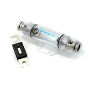 KnuKonceptz Waterproof 0 Gauge In Line ANL Fuse Holder with Fuse