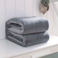 thumbnail image 1 of Knubmt Lightweight Soft Fleece Blanket Plush Warm Throw Blankets for Couch, Bed, Sofa, Chair, Office, 20x27 inch, 1 of 8