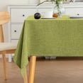 thumbnail image 1 of Knubmt Linen Tablecloth Rectangle Dining Decorative Table Clothes Solid Color Table Cover for Dining Table, Party, 47" x 47", 1 of 7