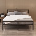 thumbnail image 1 of Knubmt Metal Platform Bed Frame with Headboard, Sturdy Metal Frame, No Box Spring Needed, Bed Frame for Home, Bedroom, 1 of 7