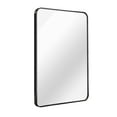 thumbnail image 1 of Knubmt Rectangular Wall Mirror Black Metal Frame Makeup Mirror Vanity Mirror for Bathroom, Living Room, 22x30 Inch, 1 of 8