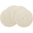 thumbnail image 1 of Knubmt Set of 2 Round Placemats 15 Inch Washable Heat Resistant Circle Place Mats for Kitchen Dining Table, 1 of 7