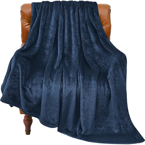 Knubmt Soft Fleece Throw Blanket Solid Color Warm Plush Blanket for Couch, Sofa, Chair, Office, Bed, 20x27 inch
