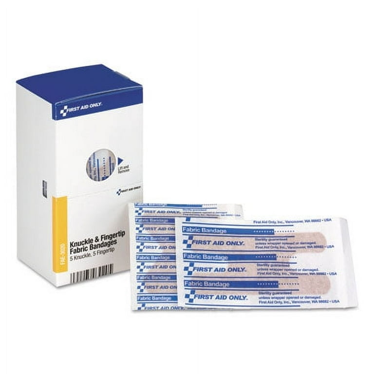 Knuckle and Fingertip Bandages, Sterilized, 5 Knuckle, 5 Fingertip, 10/Box Knuckle and Fingertip Bandages, Sterilized, 5 Knuckle, 5 Fingertip, 10/Box