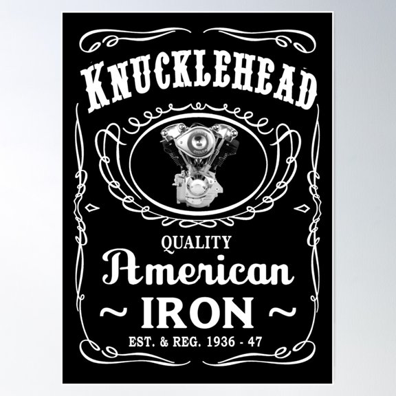 Knucklehead 2 (Jd) Poster Wall Art, Modern Wall Decor For Living Room Bedroom, 16x24 UNFRAMED