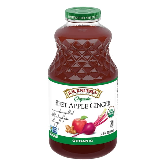Knudsen Beet Apple Ginger Juice 32 fl oz (Pack of 6)