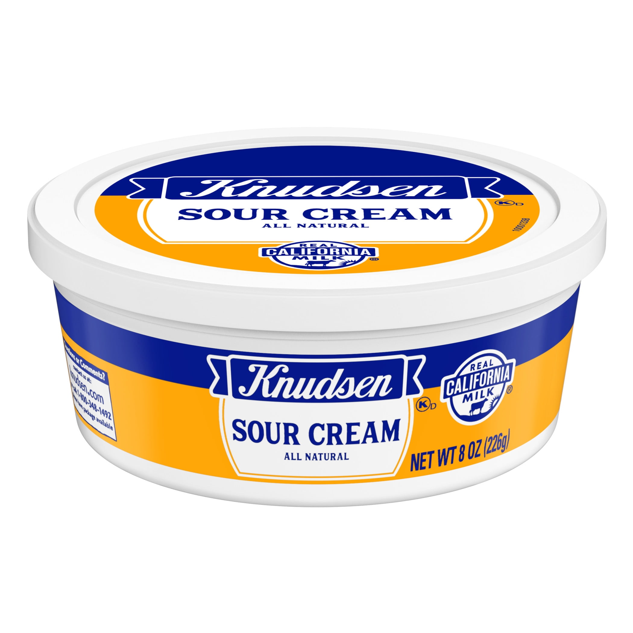 Knudsen's All Natural Sour Cream, 8 oz Tub