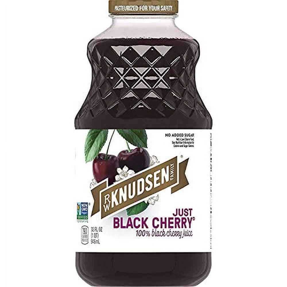 Knudsen Just Black Cherry Juice, 32 Ounces (Packaging May Vary) ( 2