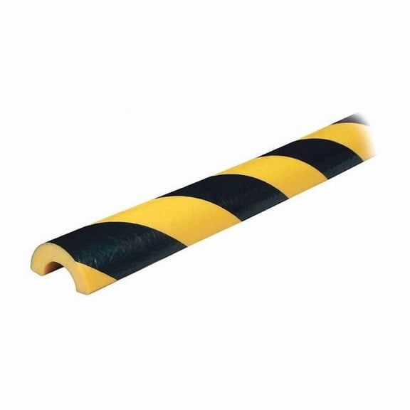 Corner Guard, Rounded, Black/Yellow 60-6792