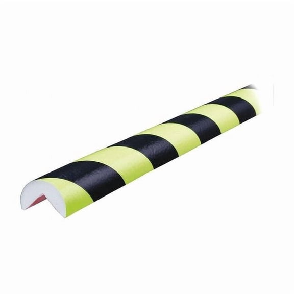 Corner Guard, Rounded, Fluorescent Bk/Yl 60-6702-4