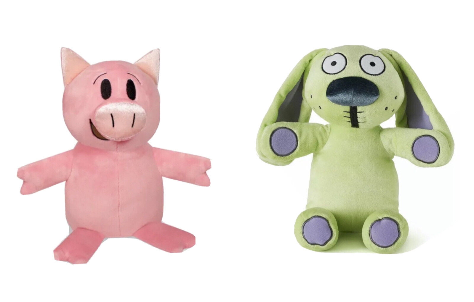 Knuffle Bunny Rabbit & Piggy Pig Piggie Set 14