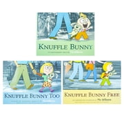 Knuffle Bunny Series by Mo Willems 3 Books Collection Set - Ages 4-7 - Paperback