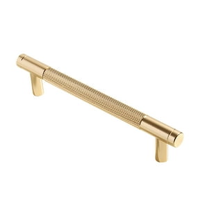 Knurled Cabinet Pulls Kitchen Drawer Handles 5 Inch Hole Centers Champagne Bronze Black Hardware