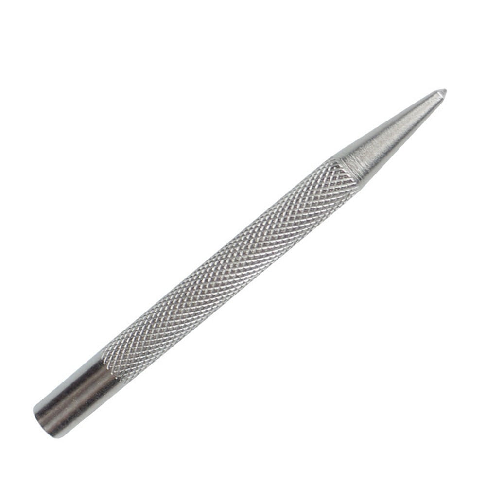 Knurled Centre Punch Metal Hardened Carbon Steel Spot Dot Center