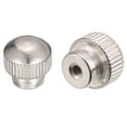 thumbnail image 1 of Knurled Thumb Nuts, 2 Pack M3 x D13mm x H13mm Carbon Steel Blind Hole Nuts, 1 of 5