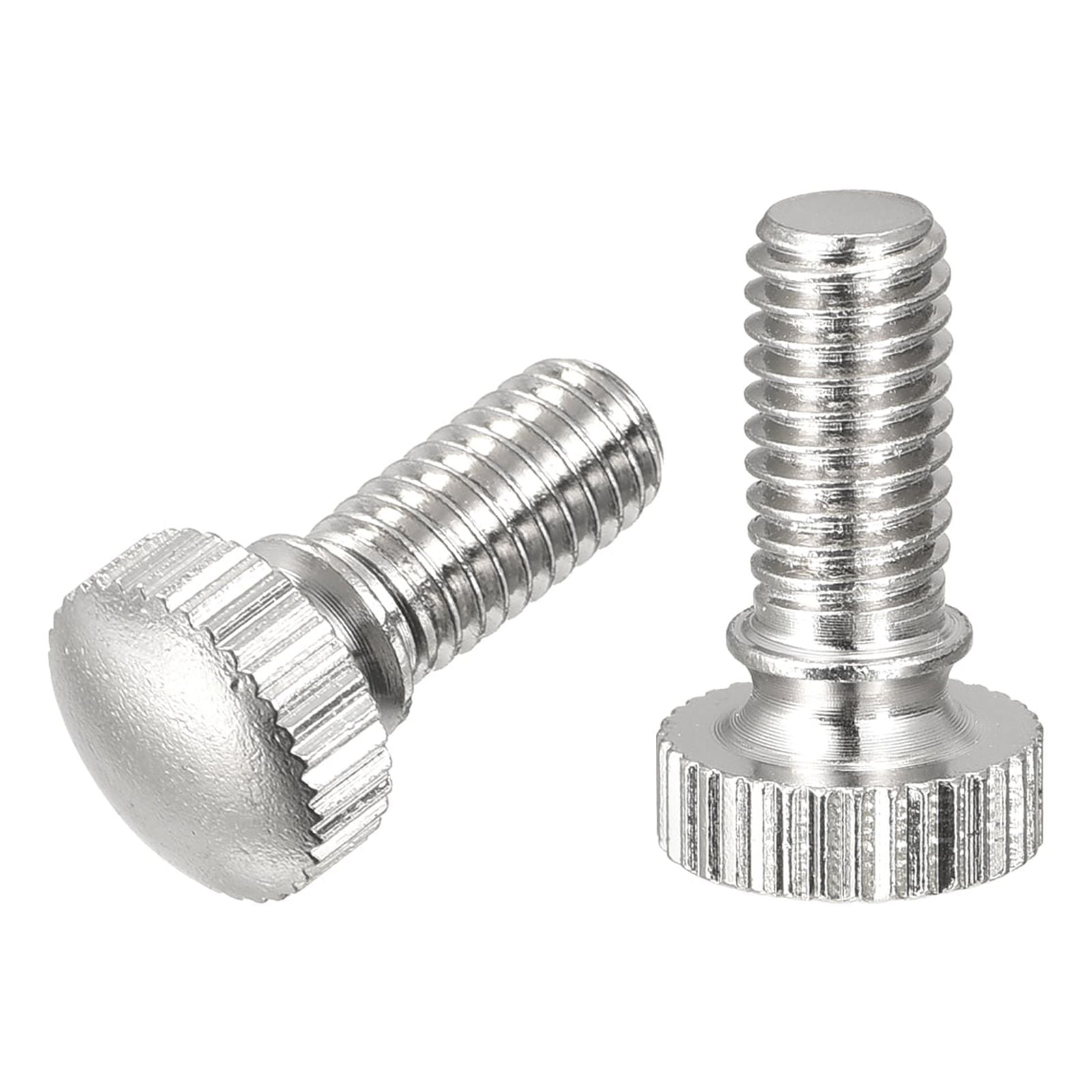 Tool-less Fasteners Uxcell Knurled Thumb Screws - M3x10mm Brass ...
