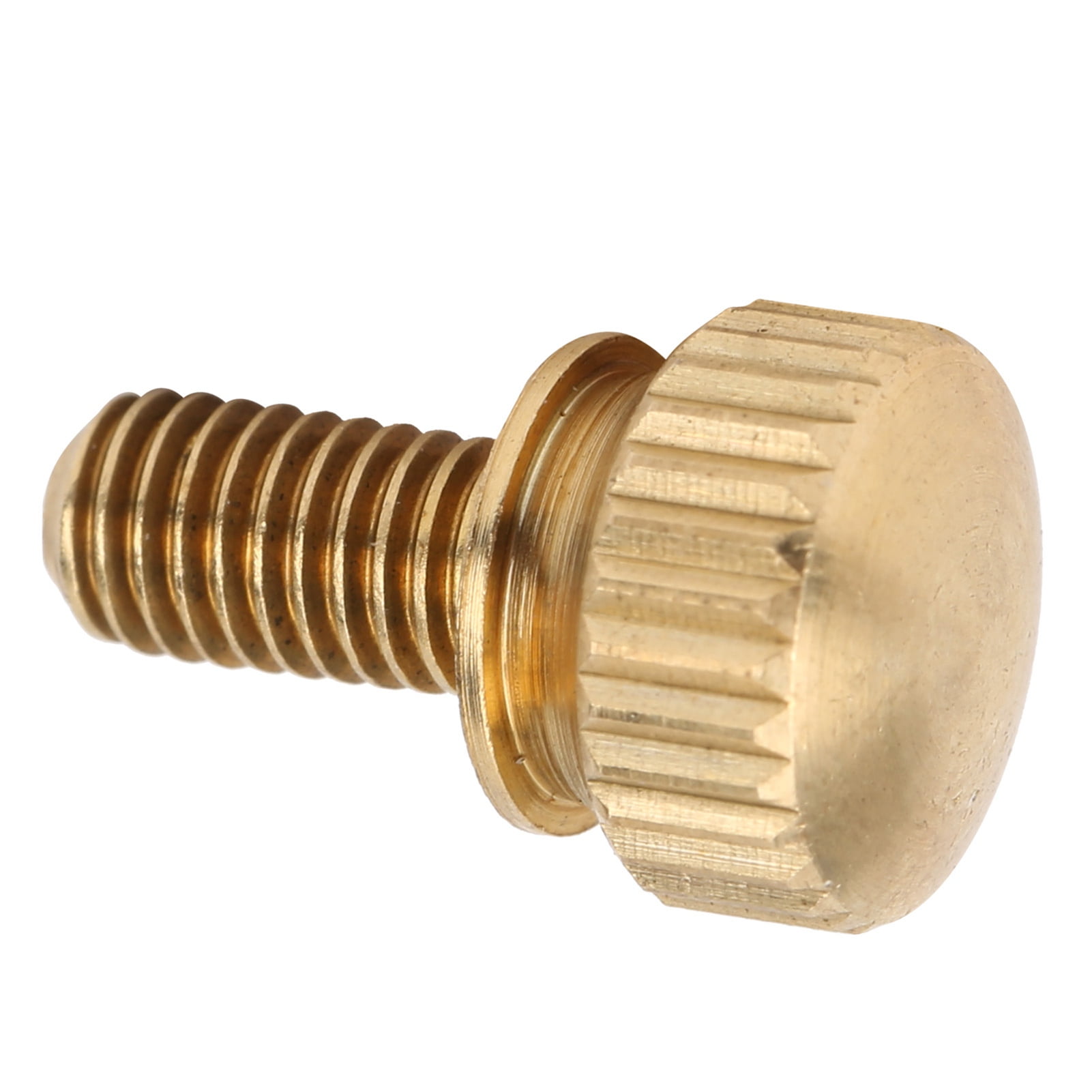 Knurling Head Screw, Rust Proof Flat Knurled Thumb Screw Pure Copper