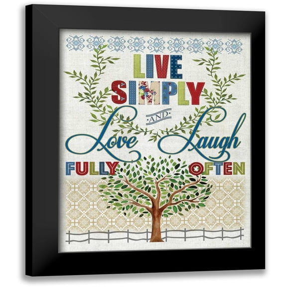 Knutsen, Conrad 12x14 Black Modern Framed Museum Art Print Titled - Live Simply