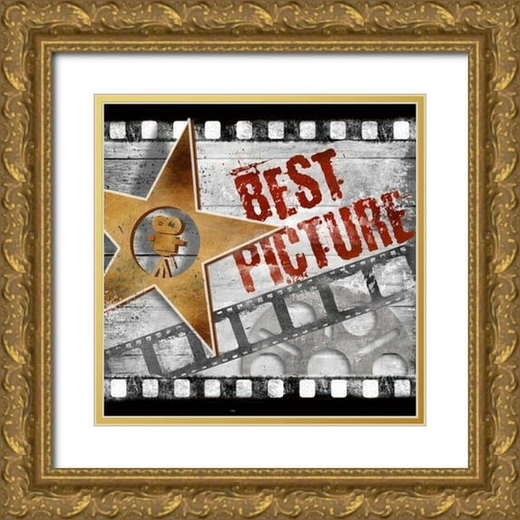 Knutsen, Conrad 15x15 Gold Ornate Wood Framed with Double Matting Museum Art Print Titled - Best Picture