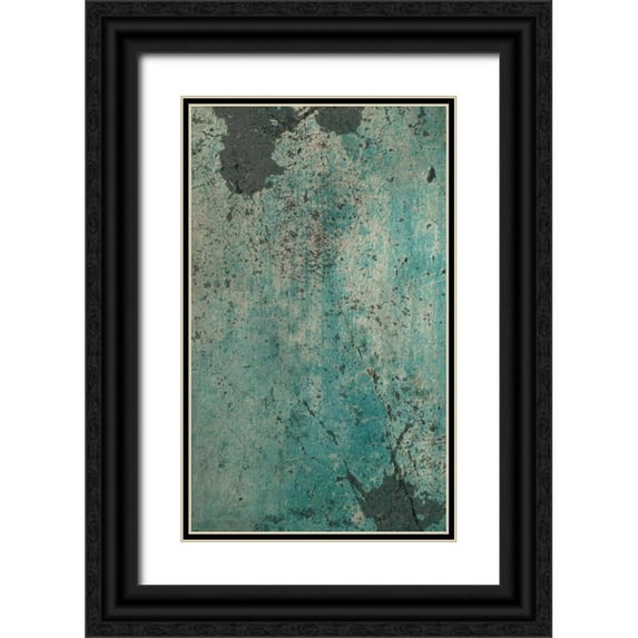 Knutsen, Conrad 16x24 Black Ornate Wood Framed with Double Matting Museum Art Print Titled - Urban Splatter