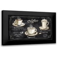 thumbnail image 1 of Knutsen, Conrad 18x12 Black Modern Framed Museum Art Print Titled - Coffee Trio, 1 of 5