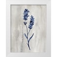 thumbnail image 1 of Knutsen, Conrad 19x24 White Modern Wood Framed Museum Art Print Titled - Indigo Botanical II, 1 of 4