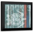 thumbnail image 1 of Knutsen, Conrad 20x20 Black Modern Framed Museum Art Print Titled - Dock 3, 1 of 5