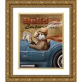 thumbnail image 1 of Knutsen, Conrad 20x24 Gold Ornate Wood Framed with Double Matting Museum Art Print Titled - Bull Dog Custom, 1 of 4