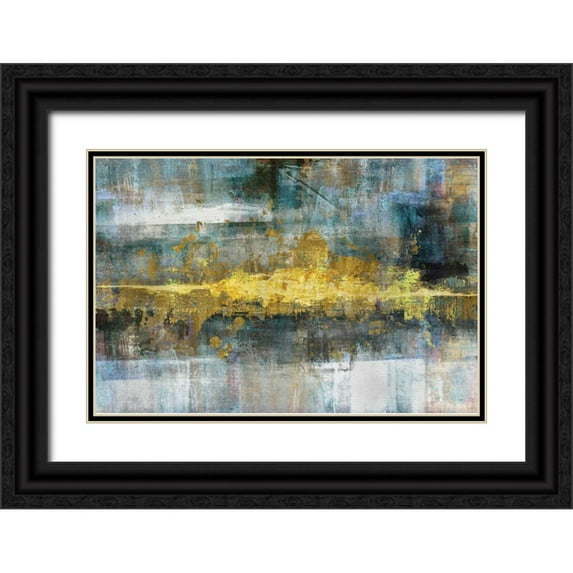 Knutsen, Conrad 24x17 Black Ornate Wood Framed with Double Matting Museum Art Print Titled - Frequency