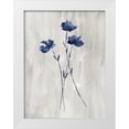 thumbnail image 1 of Knutsen, Conrad 25x32 White Modern Wood Framed Museum Art Print Titled - Indigo Botanical III, 1 of 4