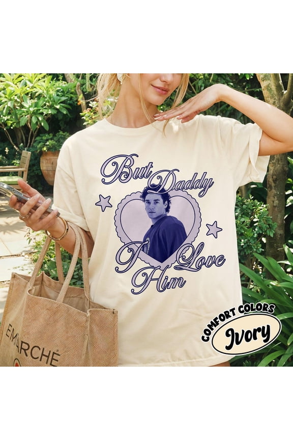 Garrett Graham Daddy I Love Him Shirt Comfort Colors, Off Campus Briar U Book Tshirt, Romance Hockey Graham 44 Tee, Elle Kennedy Movie Book, White 3XL