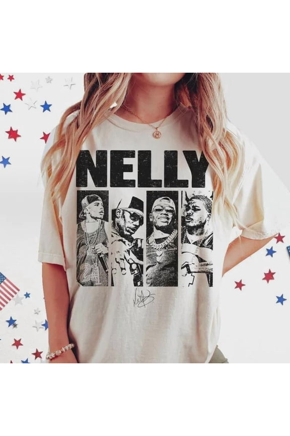 Nelly Where The Party At Tour T-Shirt, Nelly Concert Comfort Colors Tee, Retro Nelly Rapper Shirt, Nelly Rap Tee Y2k, Nelly tee, Moss XL
