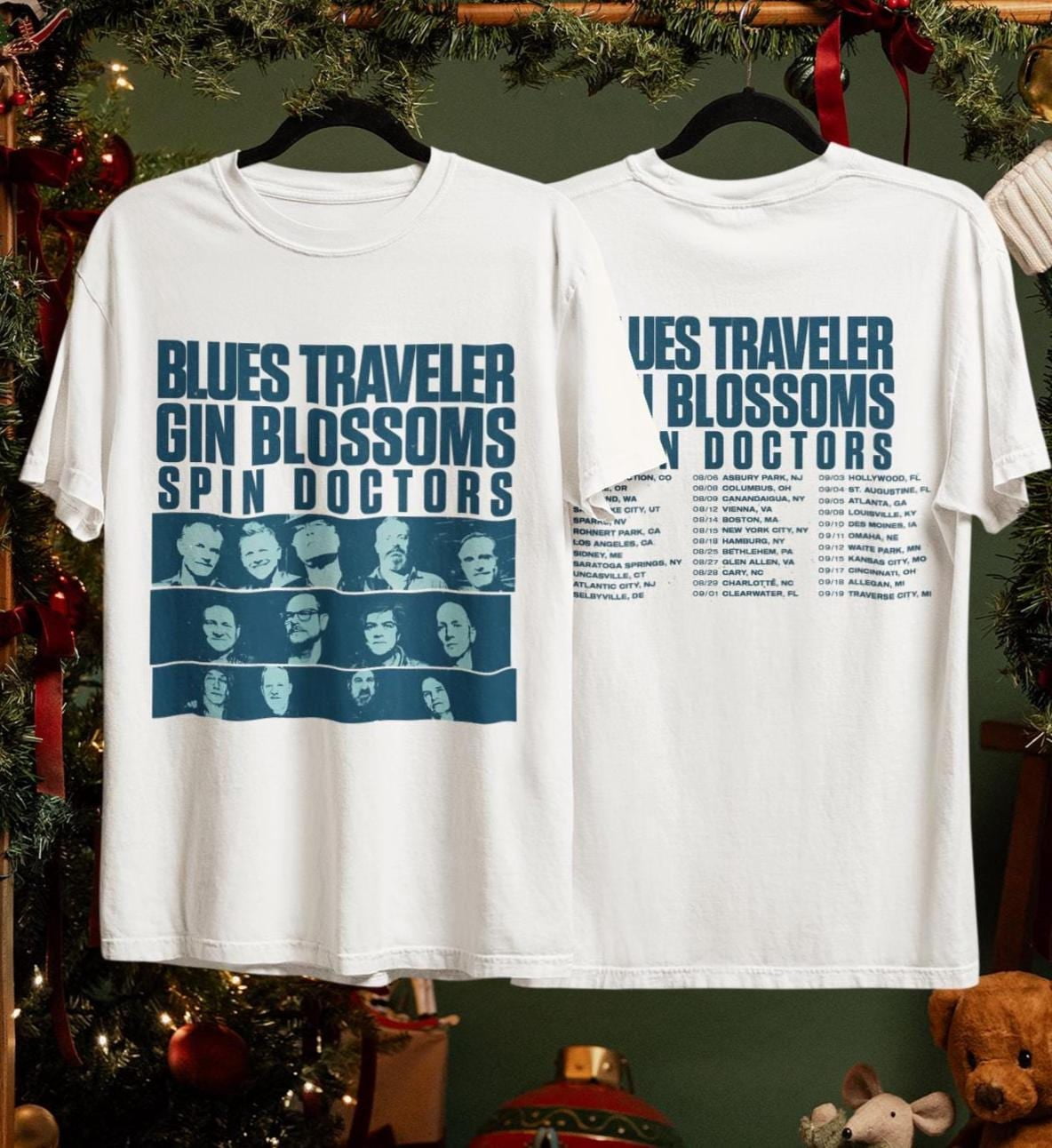 KnuxTee Unisex Blues Traveler Gin Blossoms Spin Doctors Tour 2026